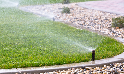 Installation of automatic irrigation systems